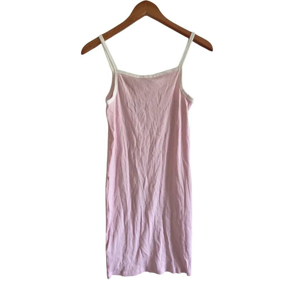 HM Kids Pink New York‎ Long Island Ribbed Cami Mini Dress Size 16 18 Years